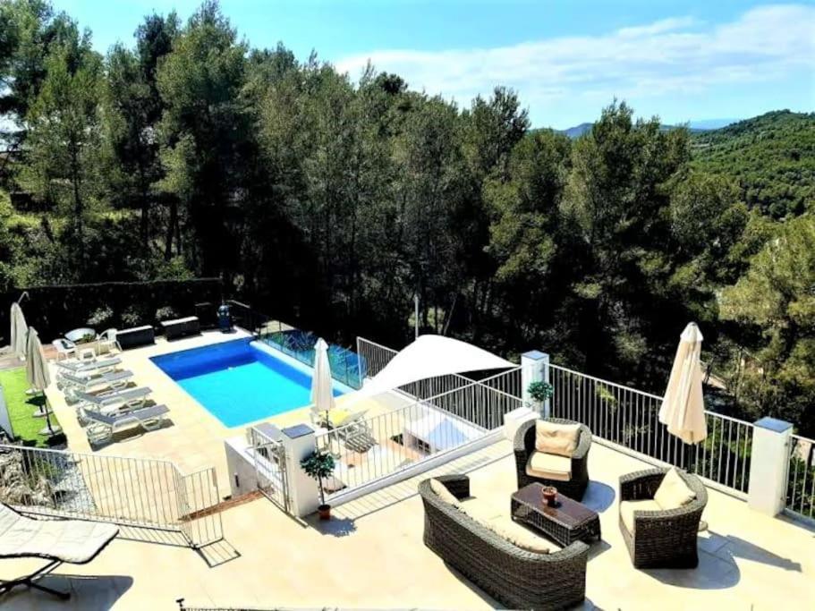 Villa Mur - Espectacular Villa Cerca De Sitges Y Bcn Olivella Екстериор снимка